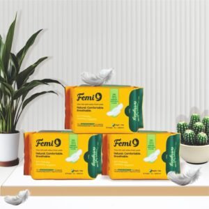 Femi9 Ultra-Thin Pads (320mm-XL) | (10 Pads/Pack) ( 3 Combo Pack - 30 Pads)