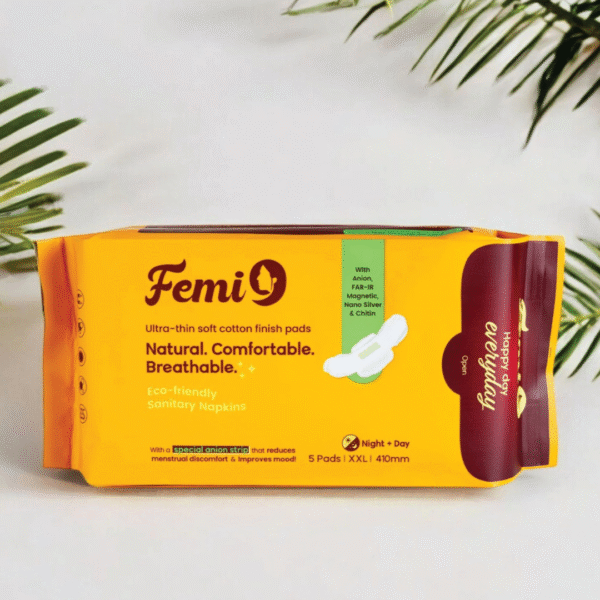 Femi9 Ultra-Thin Pads (410mm-XXL) | (5 Pads/Pack) ( 3 Combo Pack - 15 Pads ) - Image 2